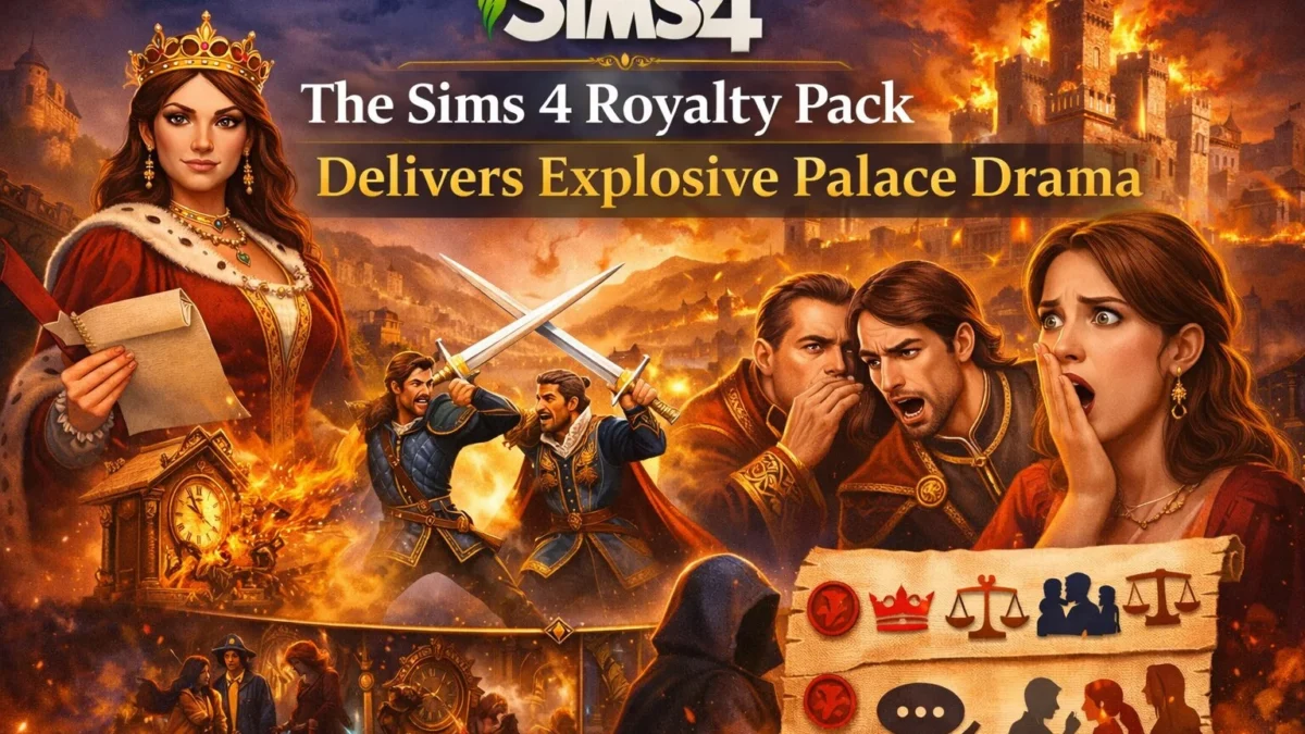 The Sims 4 royalty pack delivers explosive palace drama - News - Sims4Life