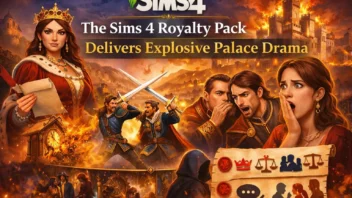 The Sims 4 royalty pack delivers explosive palace drama - The Sims 4 - Sims4Life