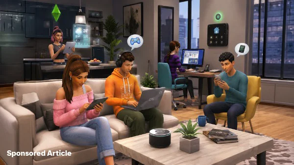 How Tech Trends Play Out in The Sims
