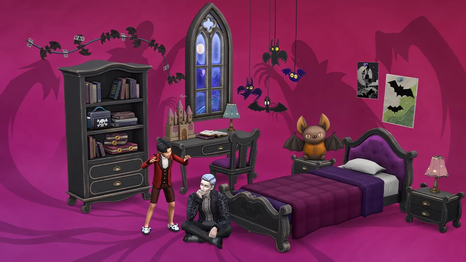 My Little Vampire Lair Maker Pack for The Sims 4